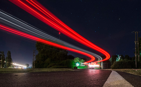 Fotografía Nocturna técnica light painting