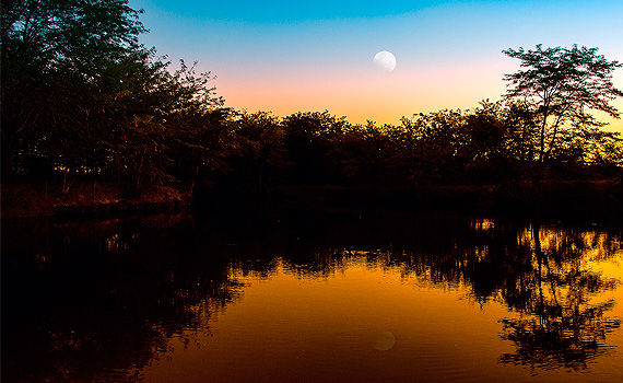 Fotografía Río Lujan Atardecer